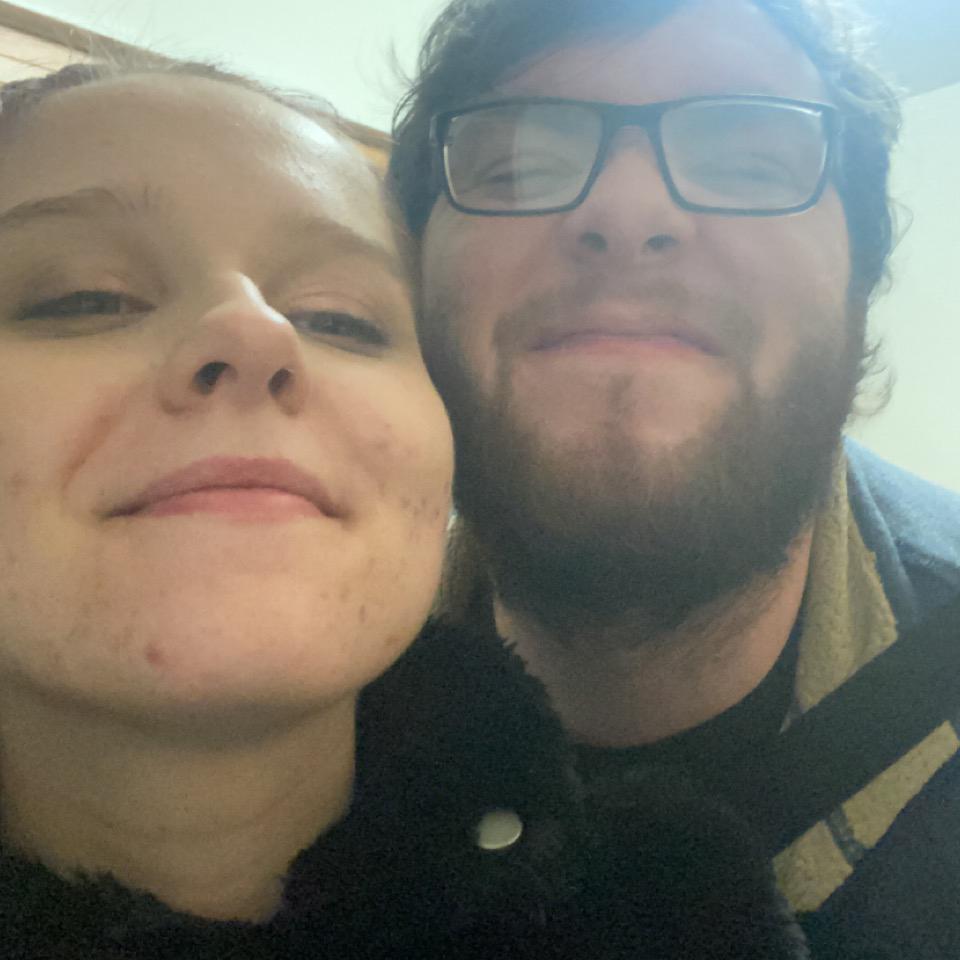 Our first photo together!