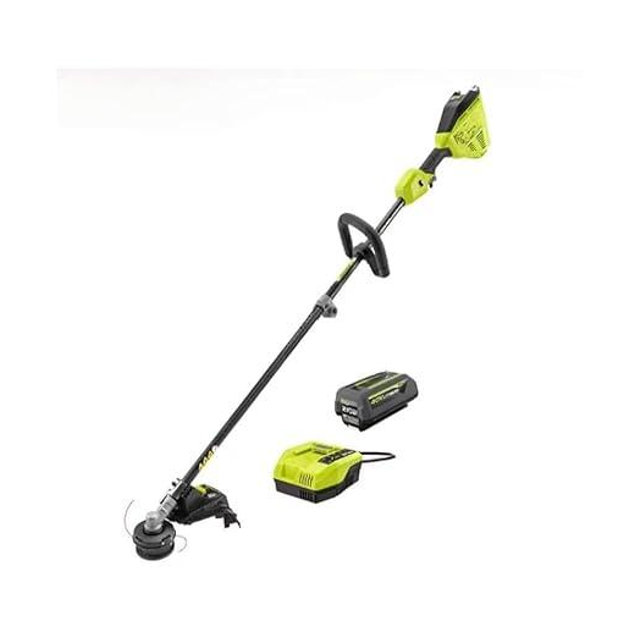 16" CARBON FIBER SHAFT STRING TRIMMER WITH 40V HP BRUSHLESS MOTOR BY RYOBI