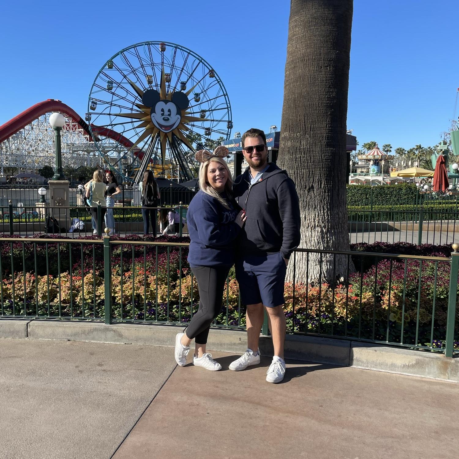 The happiest couple at the happiest place on Earth!
