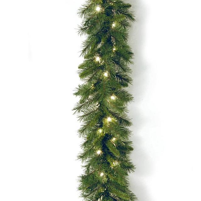 National Tree Company Pre-lit Artificial Christmas Garland | Includes Pre-strung Lights | Winchester Pine - 9 ft