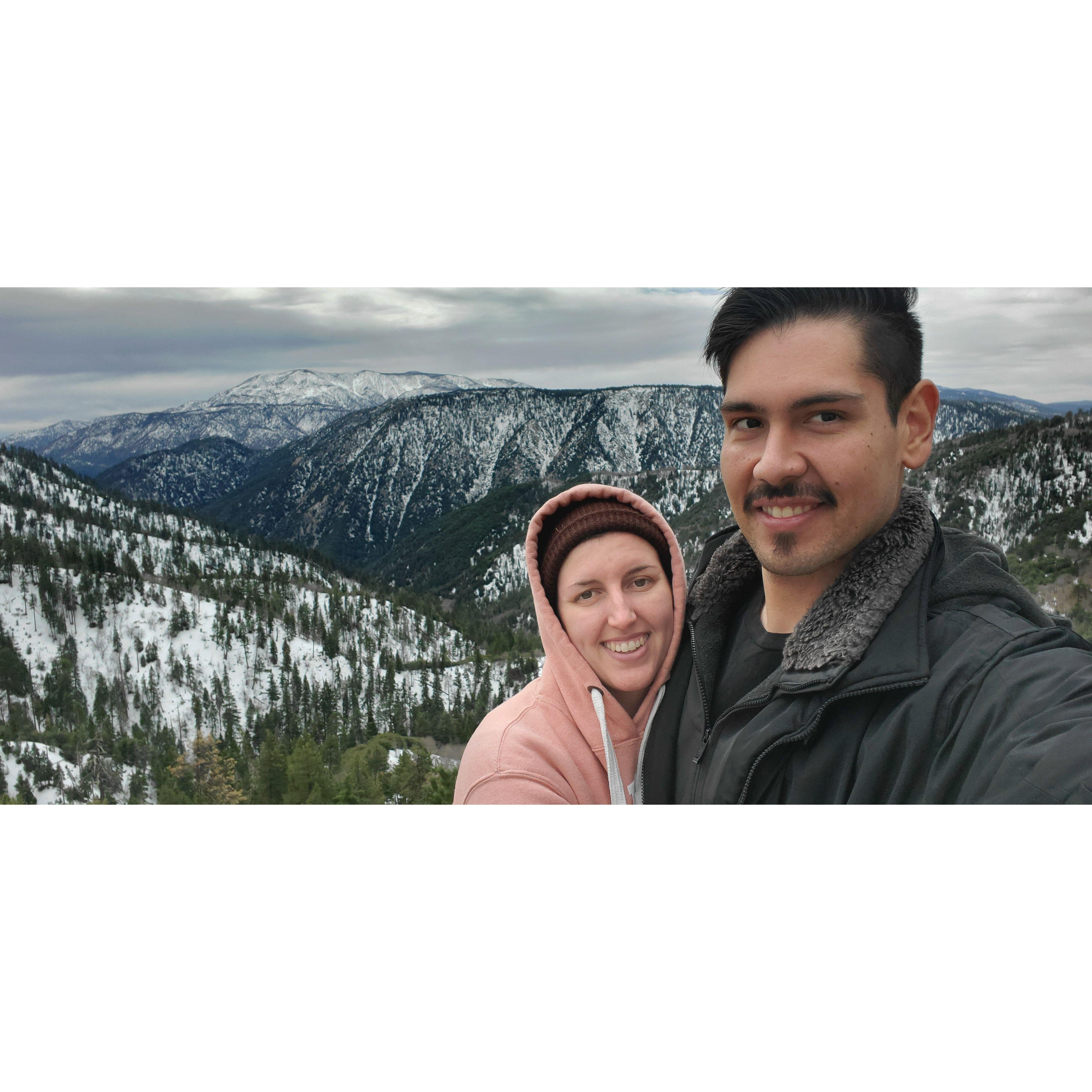 That time we thought it was a good idea to go camping while it was snowing...