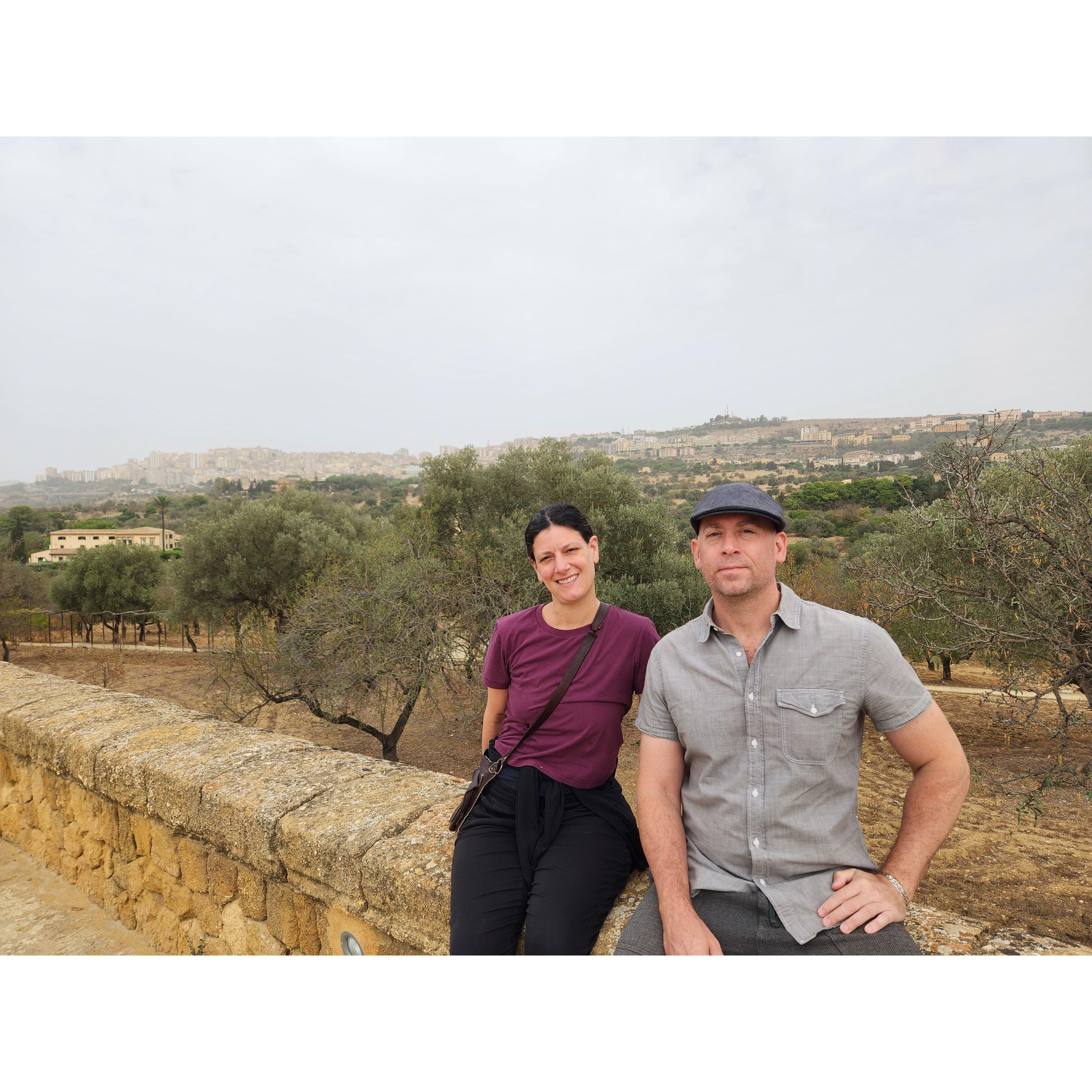 Roman ruins in Sicily