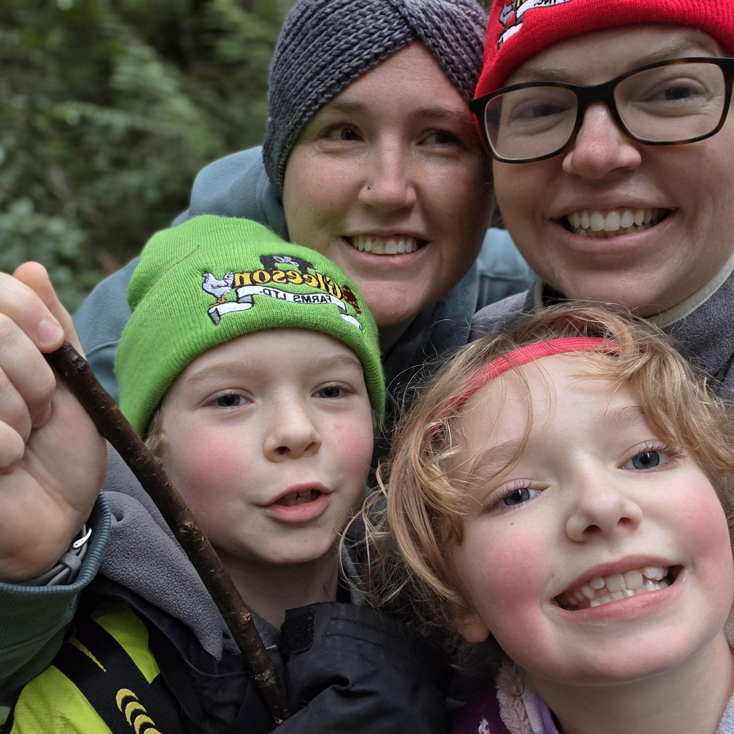 We love our family forest adventures!