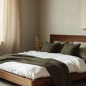 Bed frame & mattress