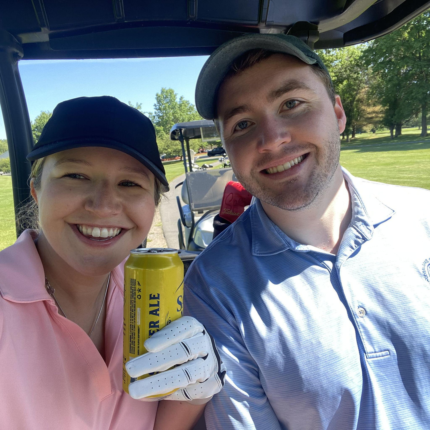 First time golfing