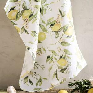 Lemons Linen Dish Towel