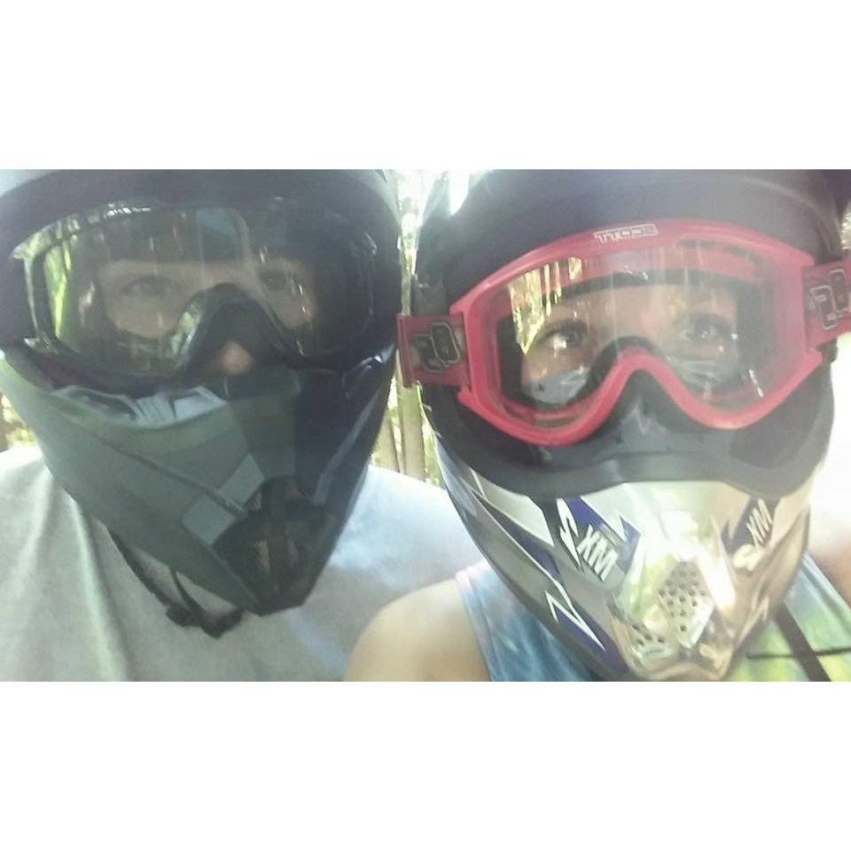 Taylor and Nathan on their second ATV trip on the Dusty Trails. July 26, 2016