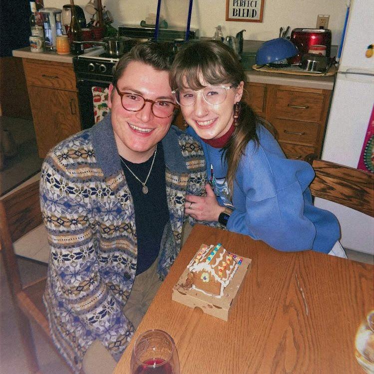 December 2, 2023 - Making gingerbread houses with SOT friends Emily, Phoebe, Henry, and Kristyn!