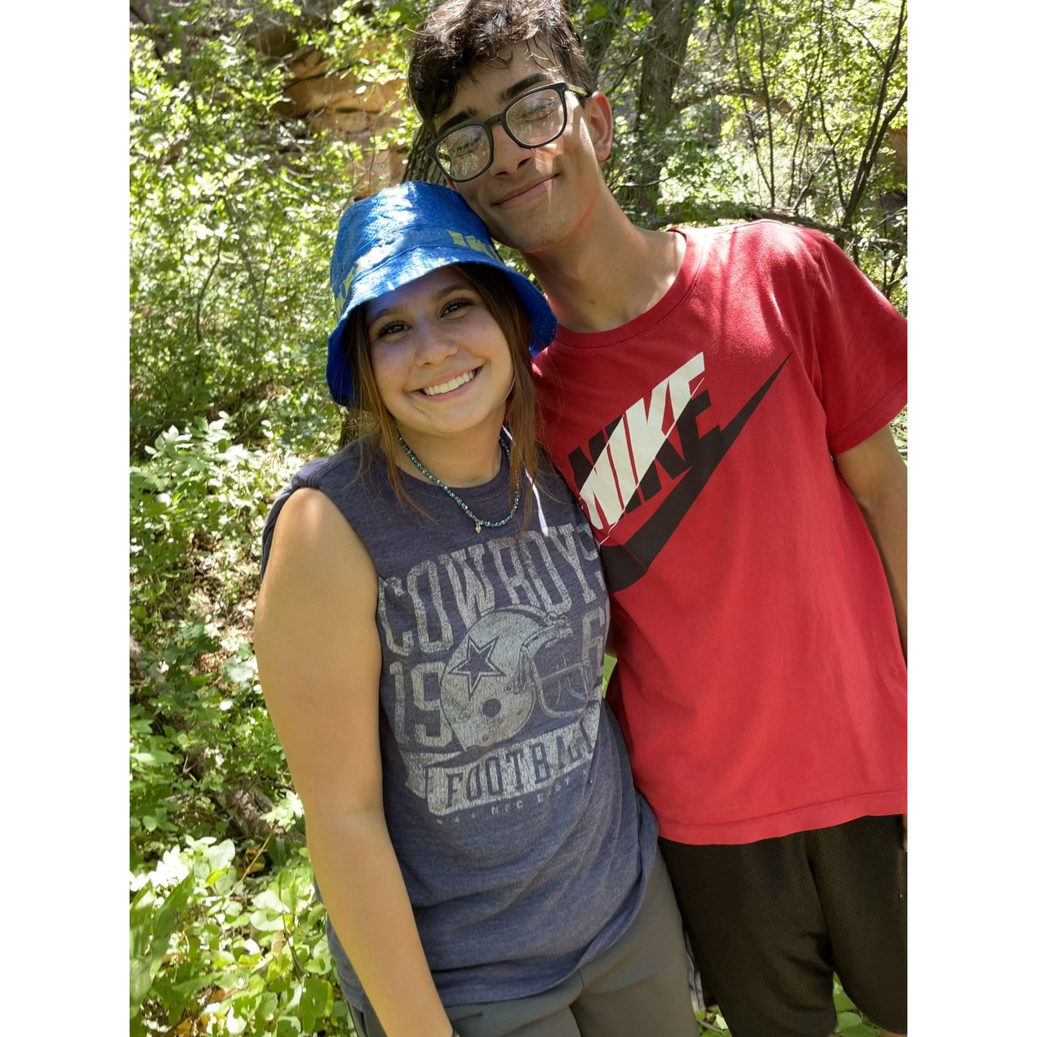 Us at youth group summer camp