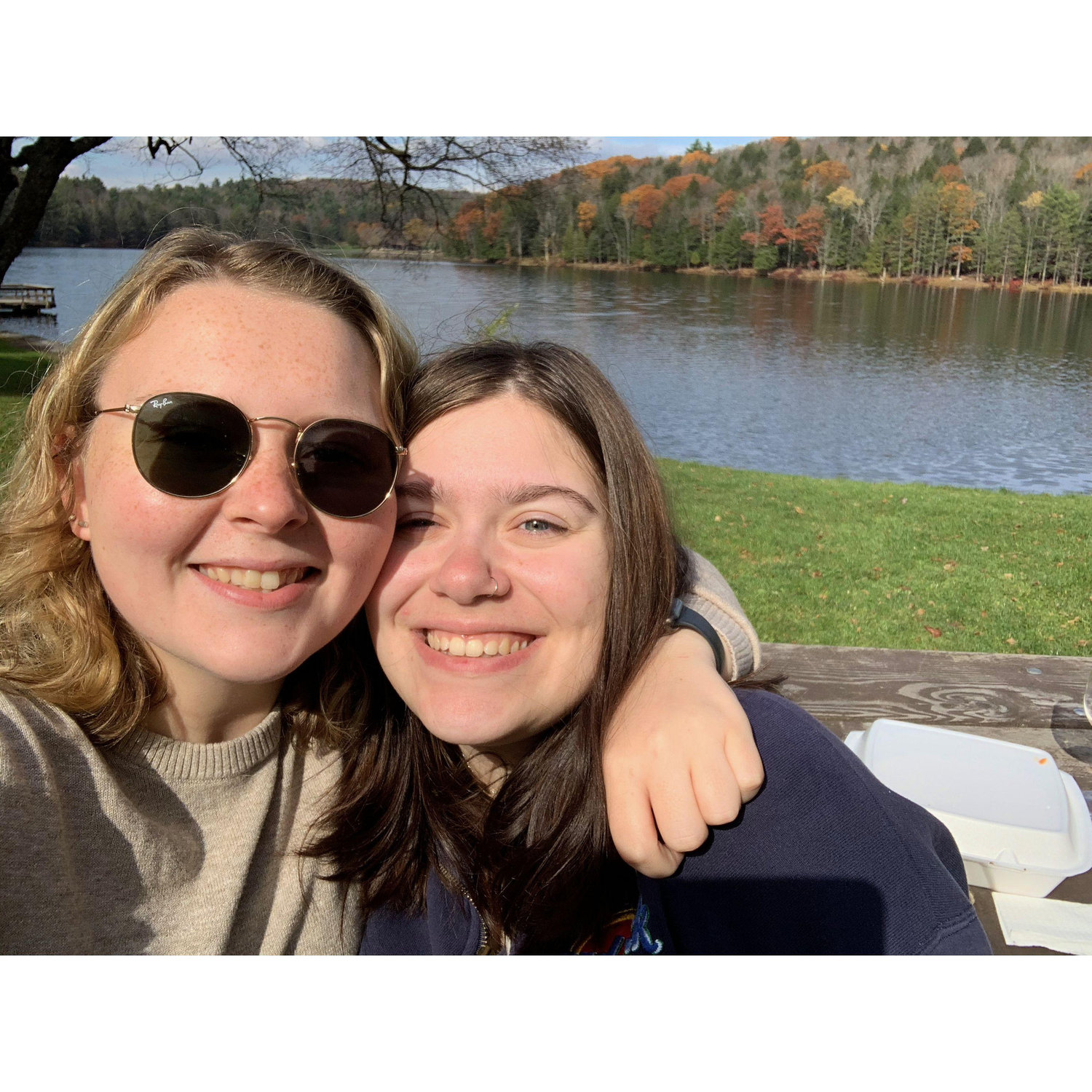 Our first date!