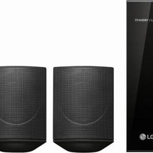 LG - 120W Wireless Surround Sound Speaker Kit - works with select LG soundbars - Black