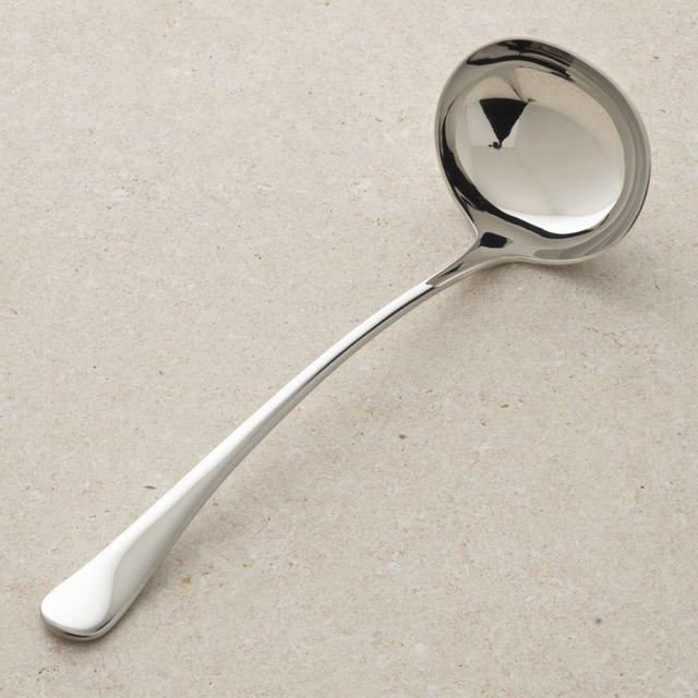 Crate & Barrel Caesna Mirror Soup Ladle