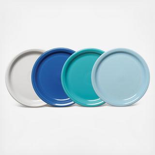 Bistro Coupe Assorted Luncheon Plate, Set of 4
