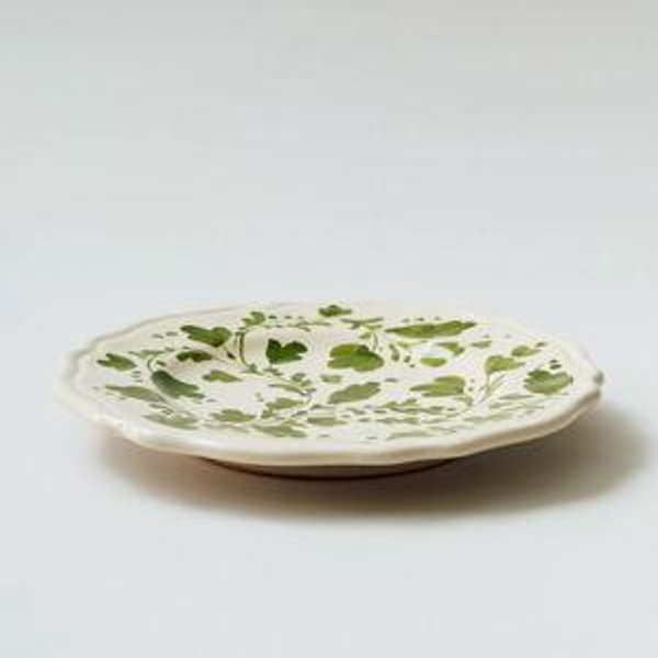 Flora Side Plate in Ivy