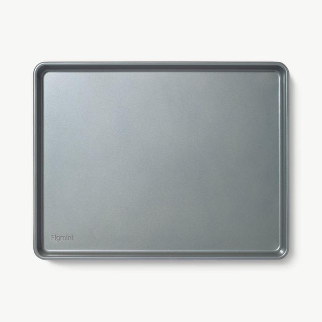 12"x16" Nonstick Aluminized Steel Standard Cookie Sheet Gray - Figmint™