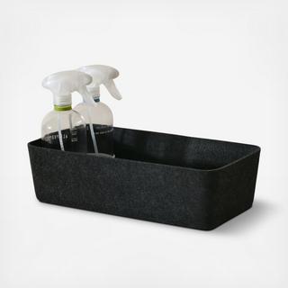The Sculpted Long Bin, Set of 3
