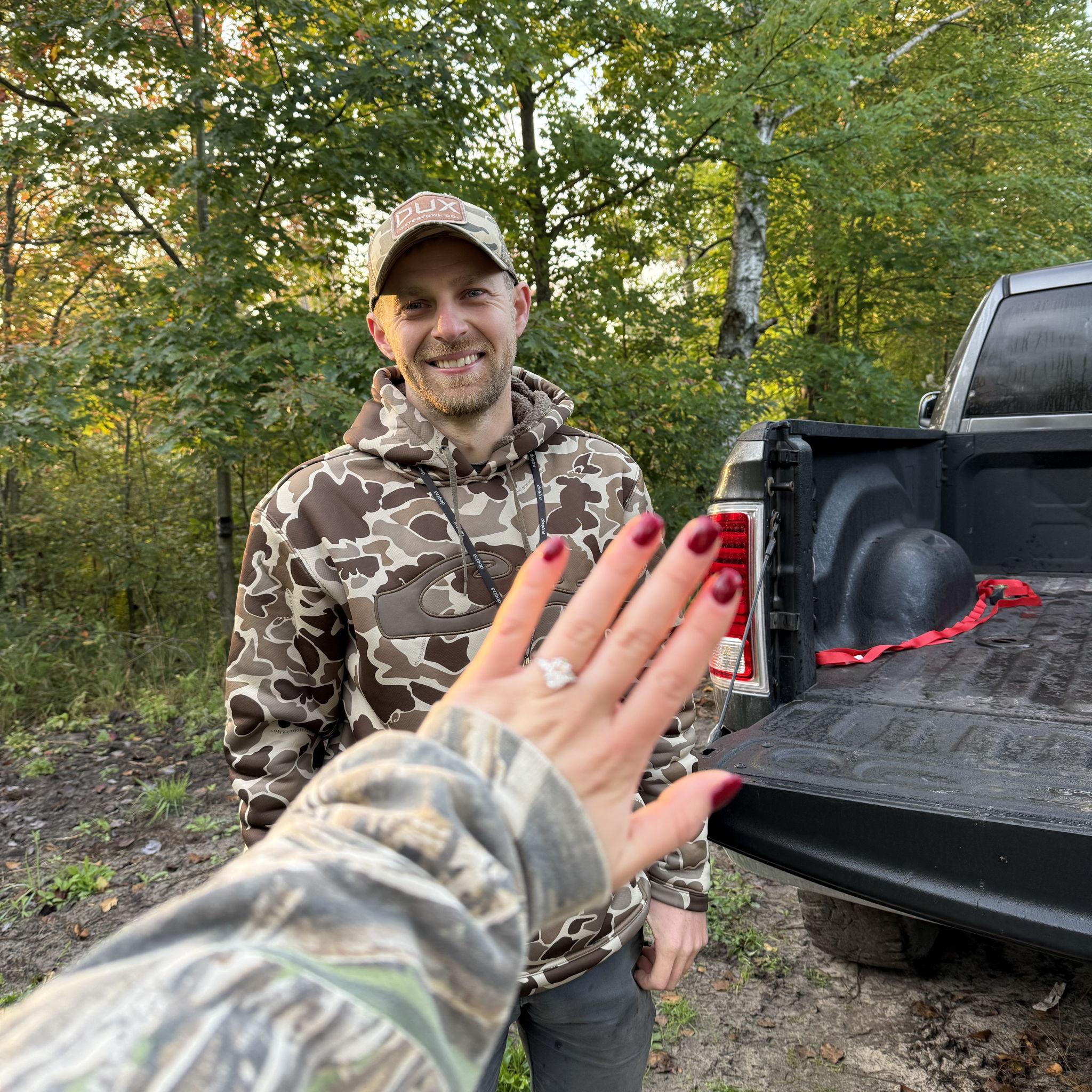 The day I said "I do" to my forever!