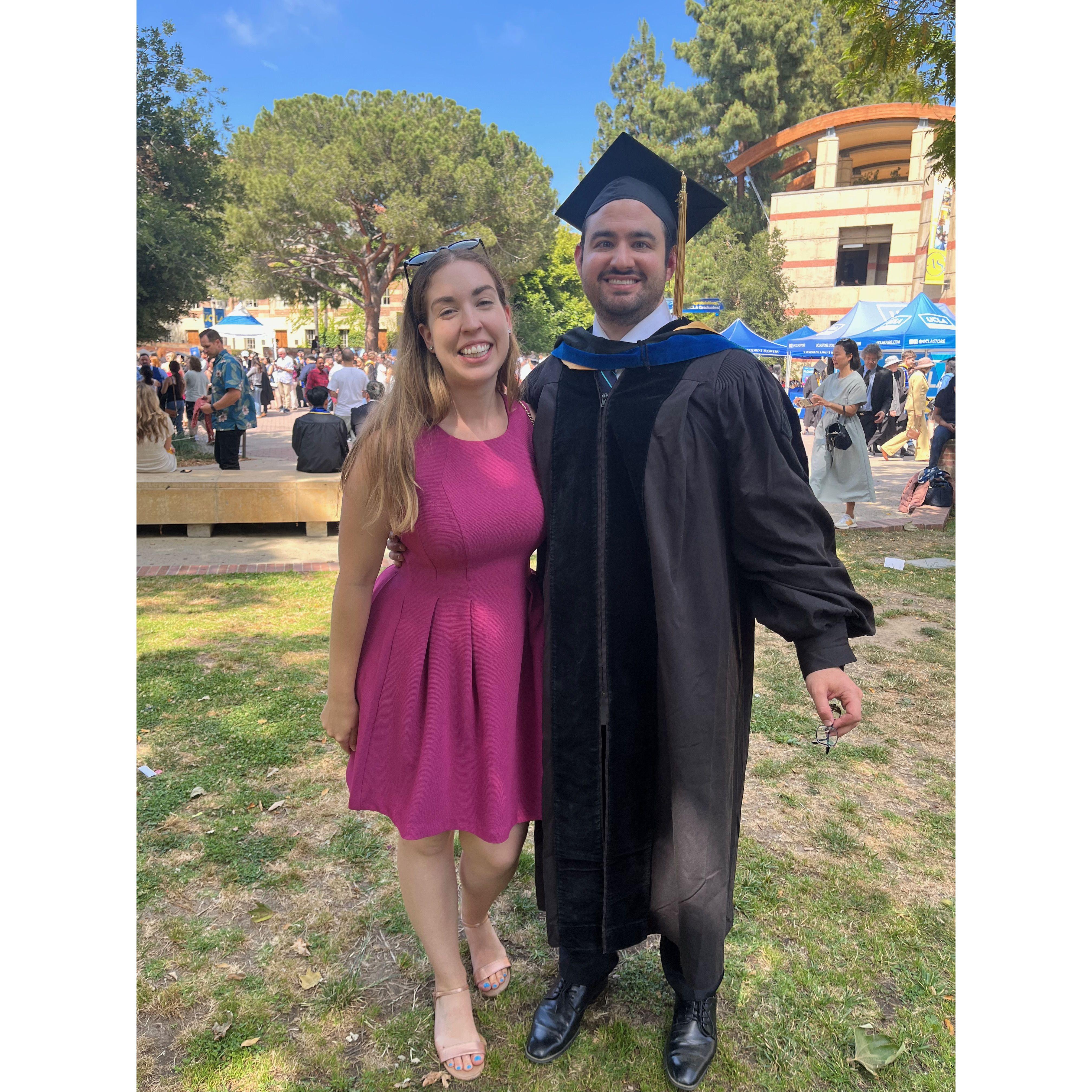 Jonathans' PhD graduation from UCLA