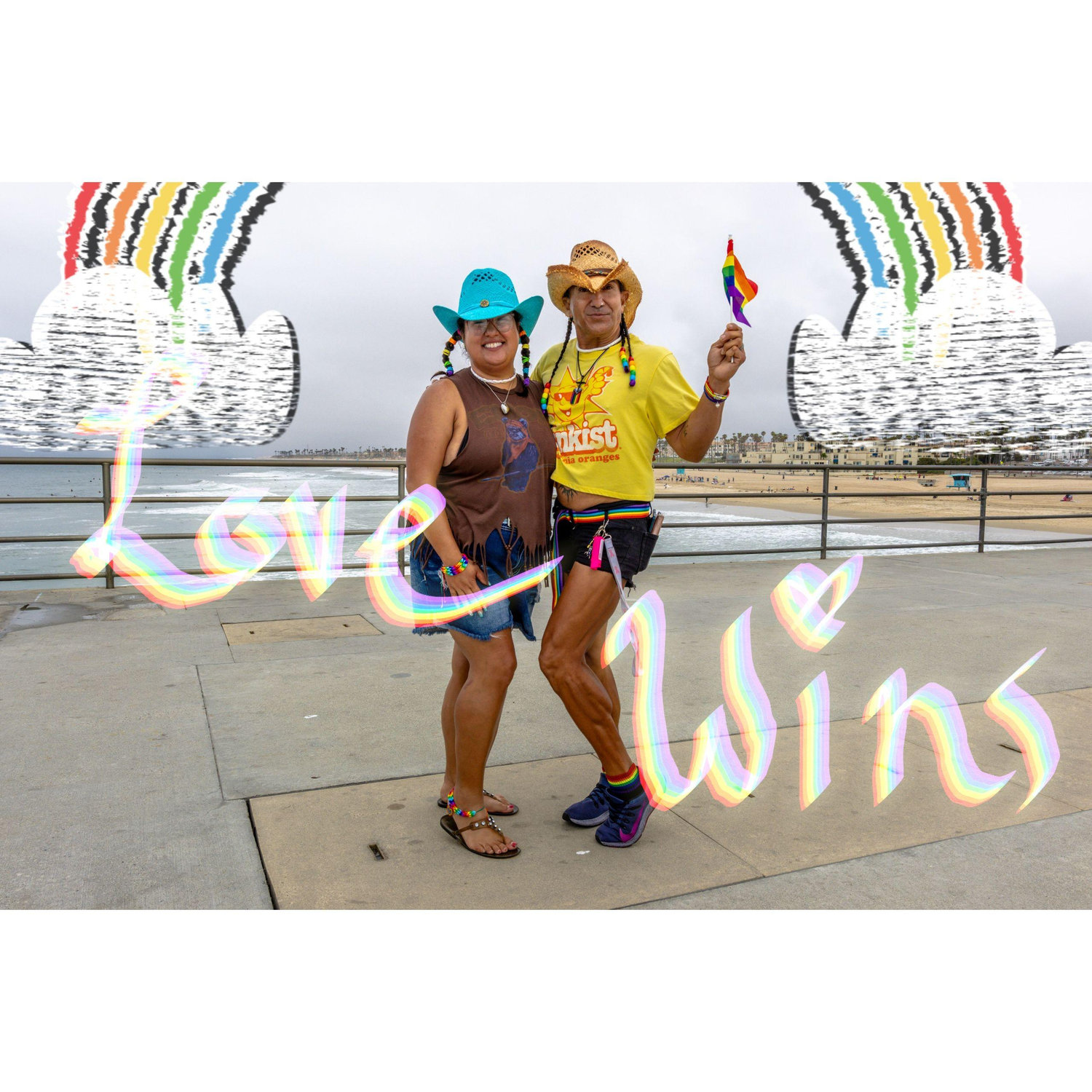 Pride month at the Beach!