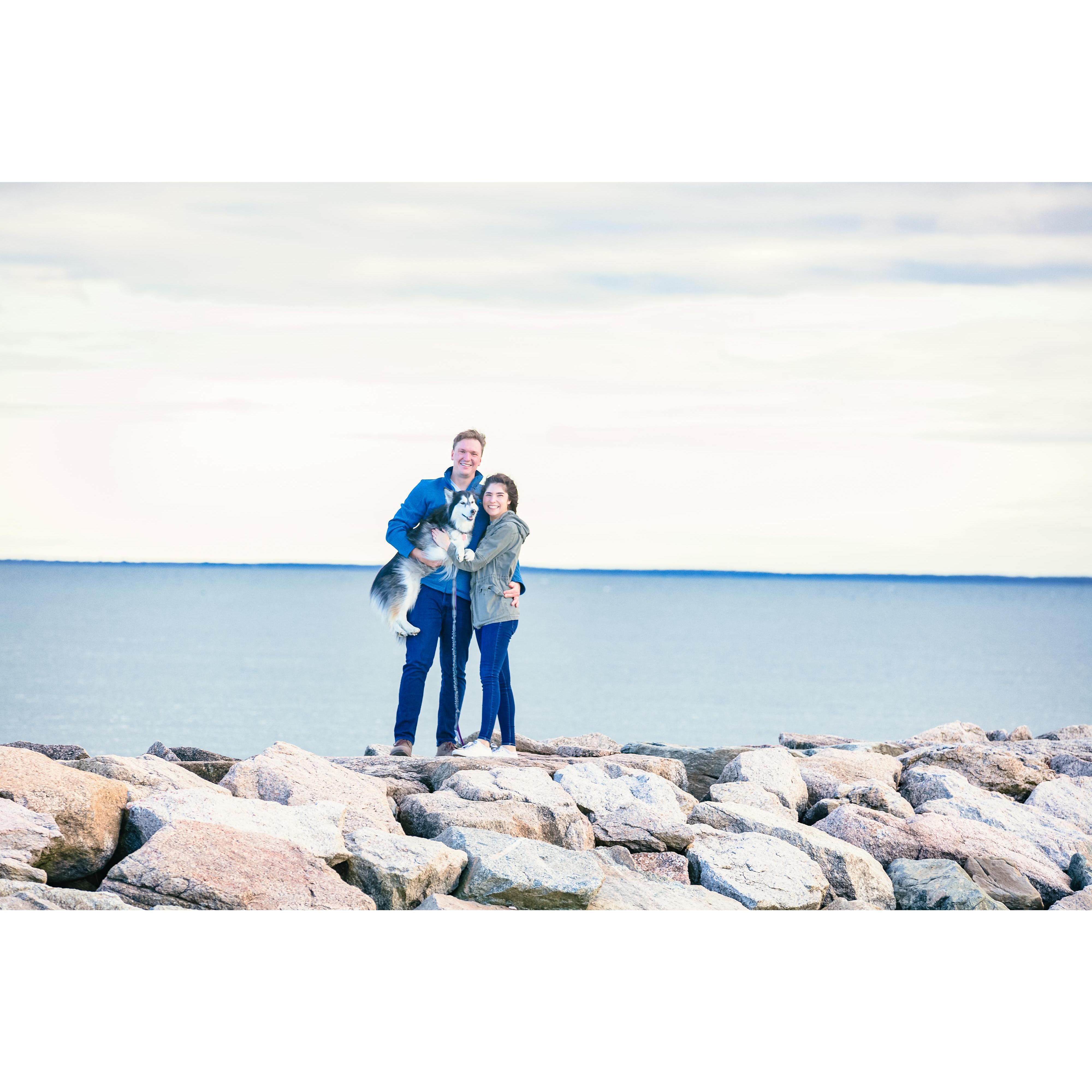Engagement day April 17, 2021