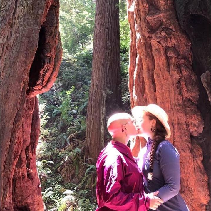 Muir Woods is super romantic, once you tune out the screeching children.