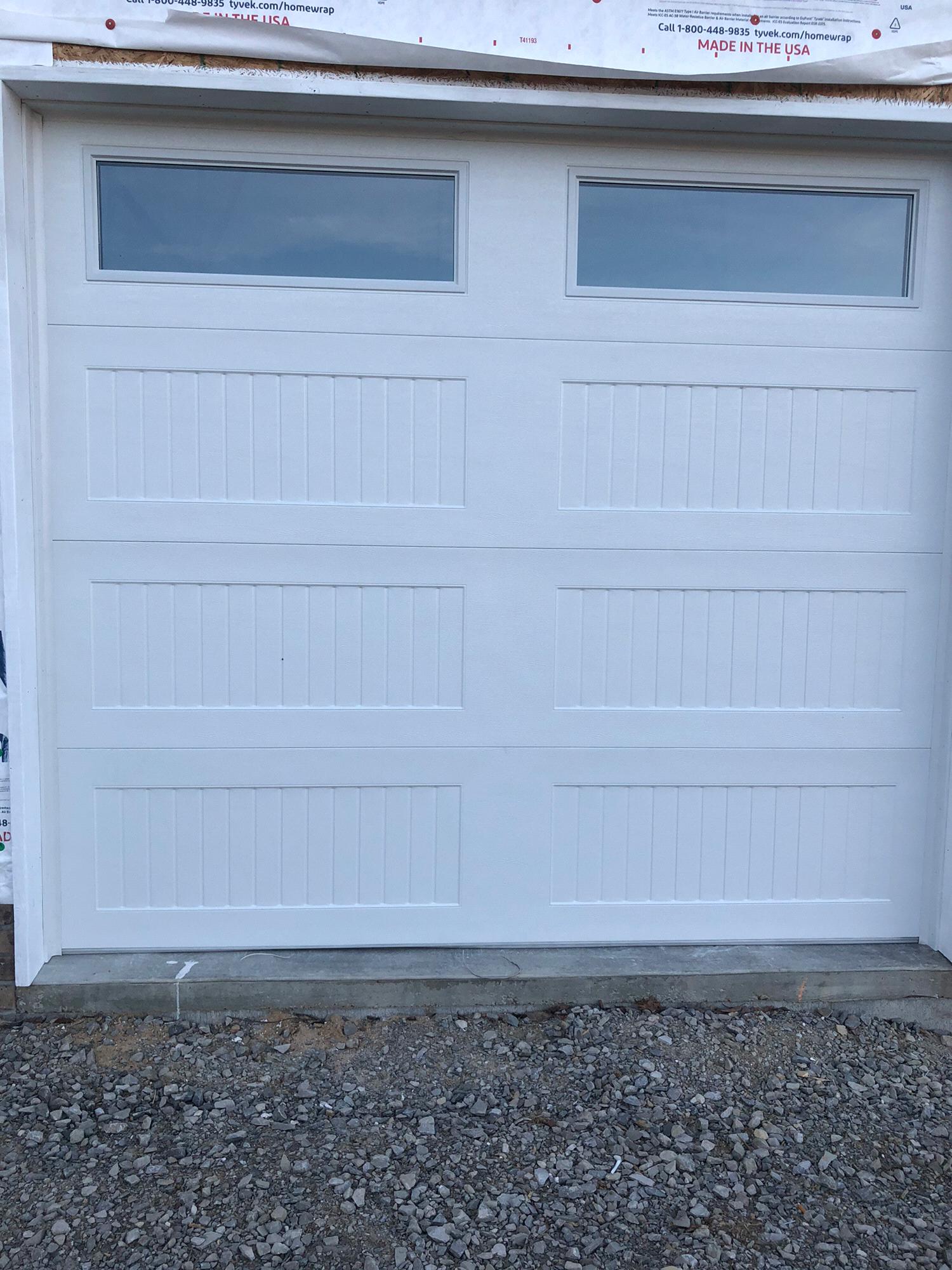 Garage doors! Check!