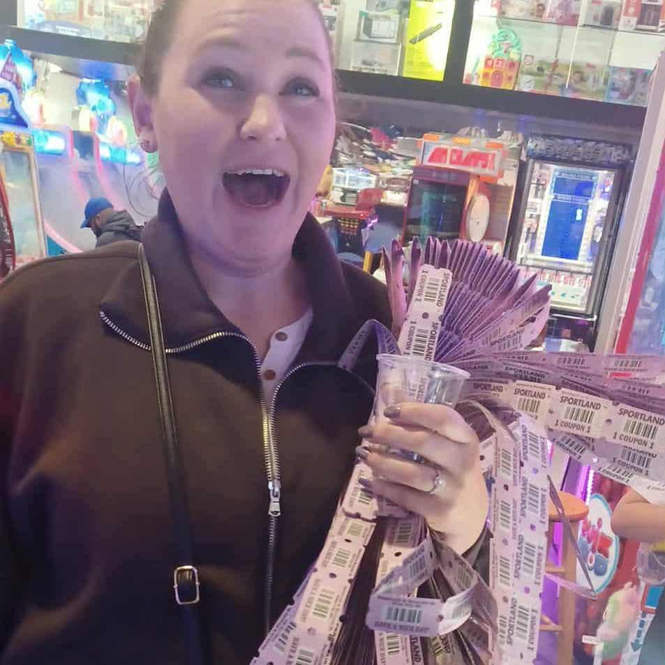 The arcade in Ocean City, MD