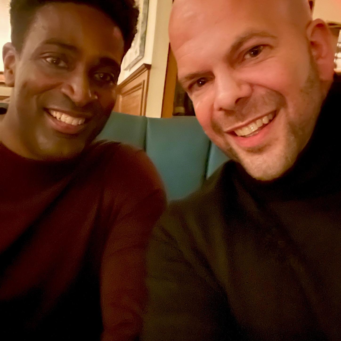 Our first anniversary — dinner where we first met