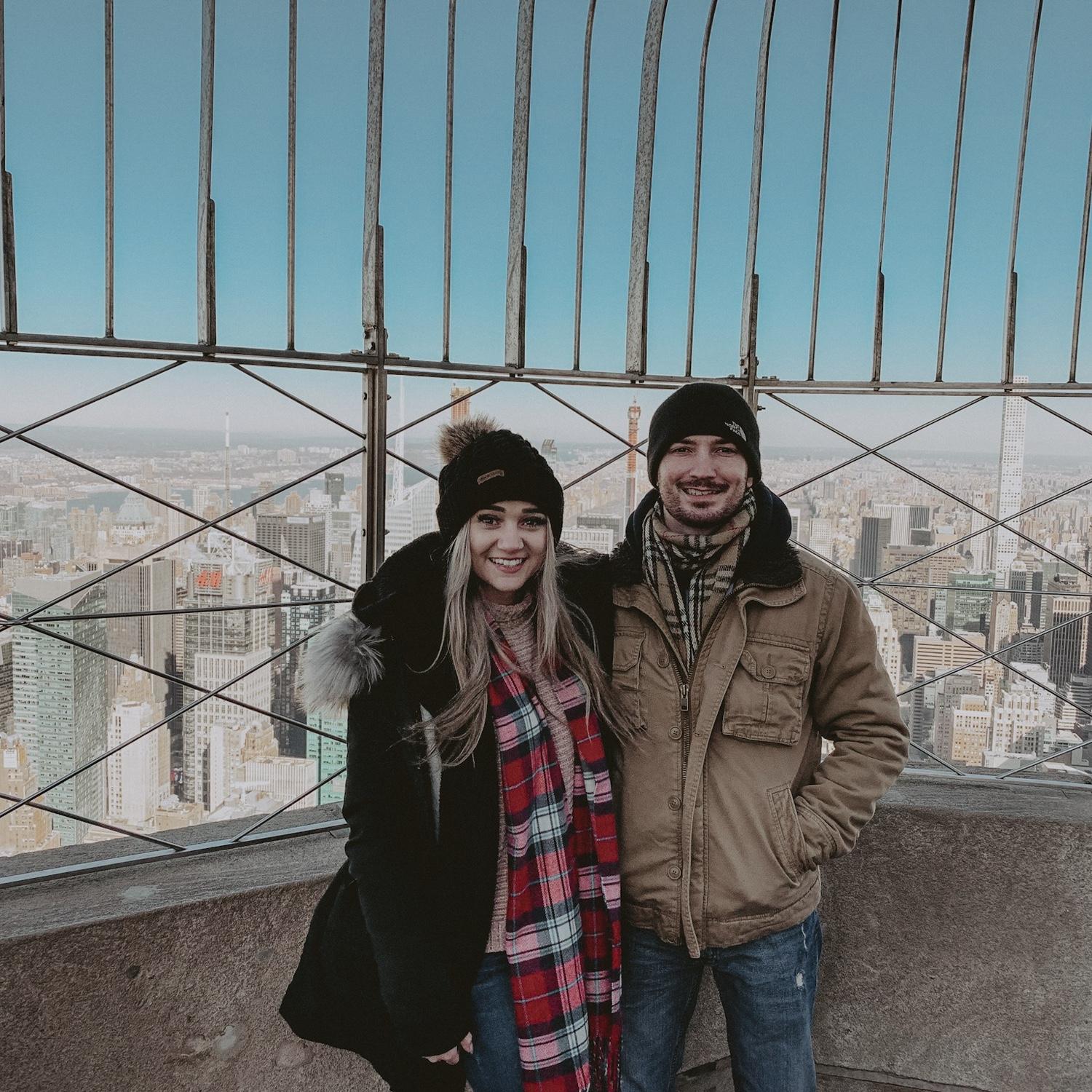 Their first trip to NYC in January 2019