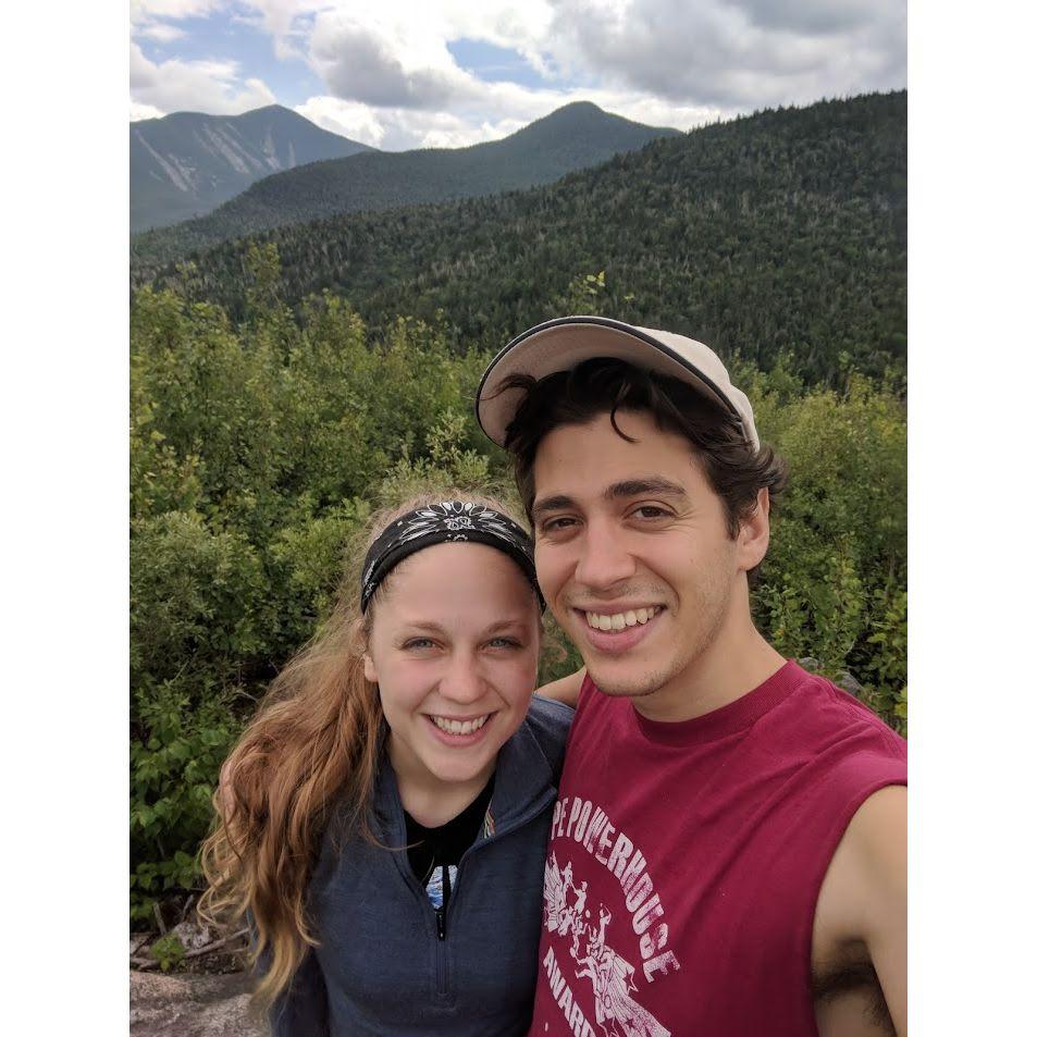 2018 - One of our first Adirondack hikes together.