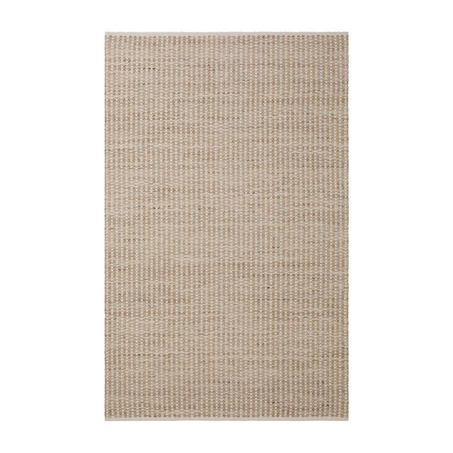 Stinson Handwoven Outdoor Performance Rug, 5' x 8', Heathered Stone/Salt