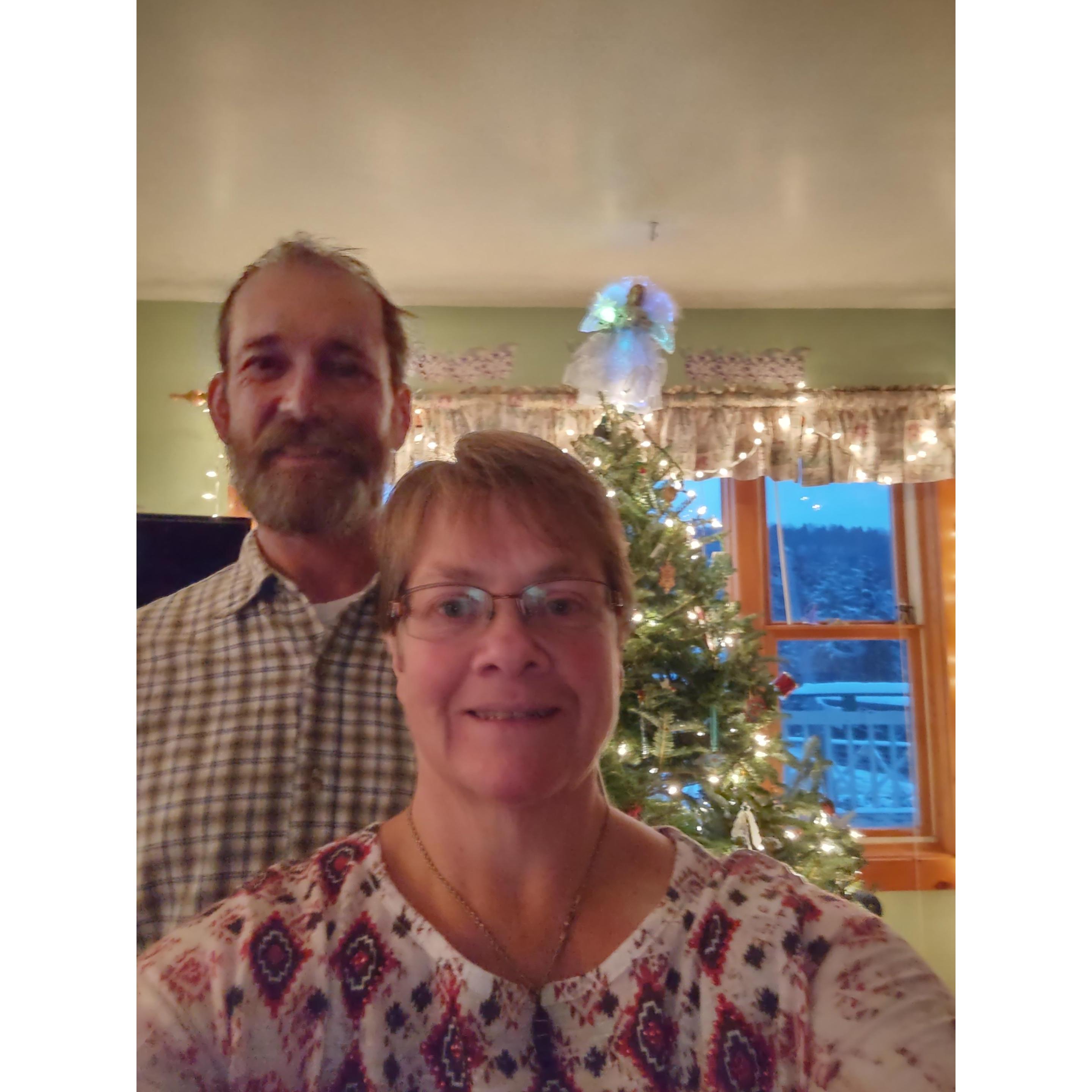 Aunt Jennifer and uncle Craig in Vermont