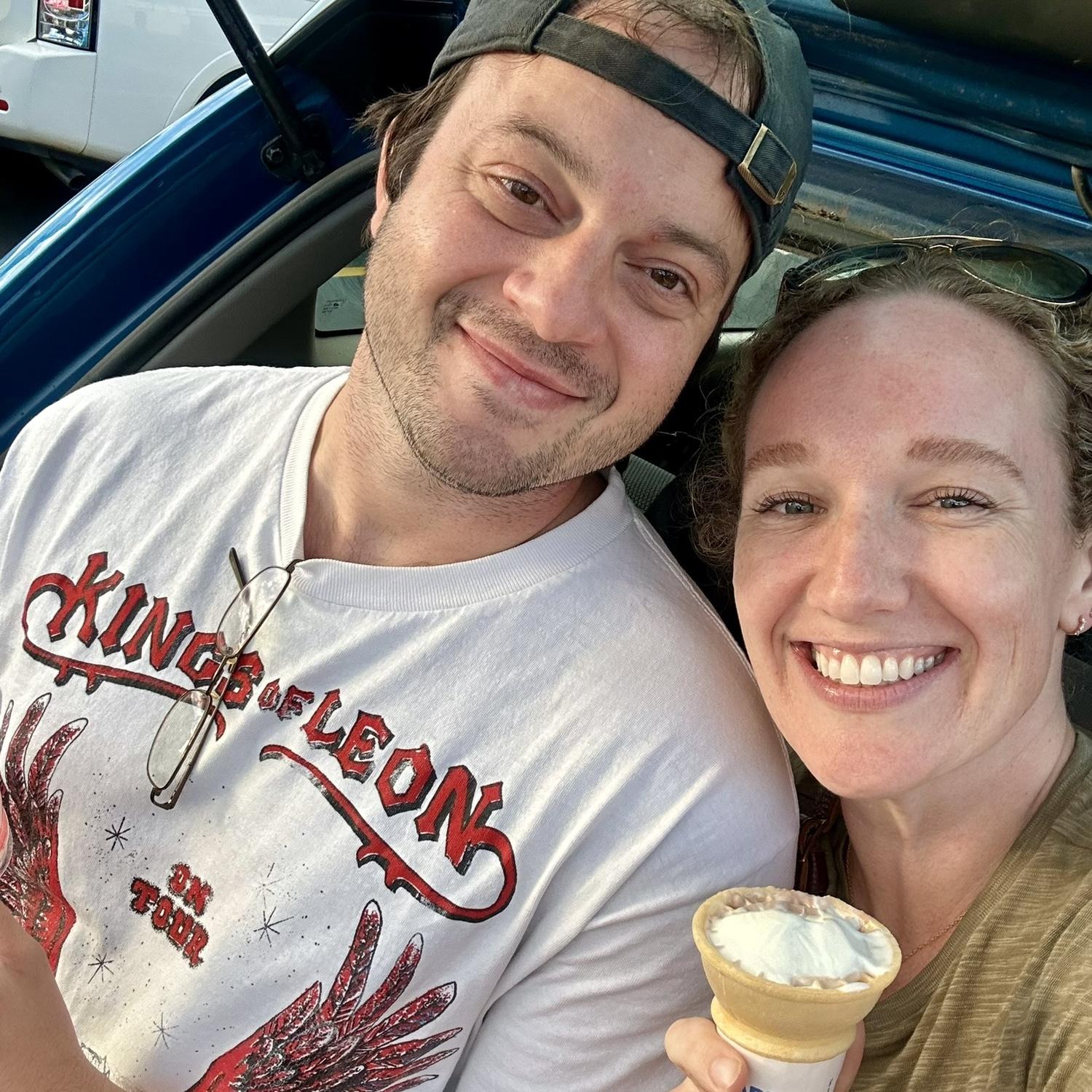 Trish asked Law to take her to DQ for an ice cream dinner on the 4th of July