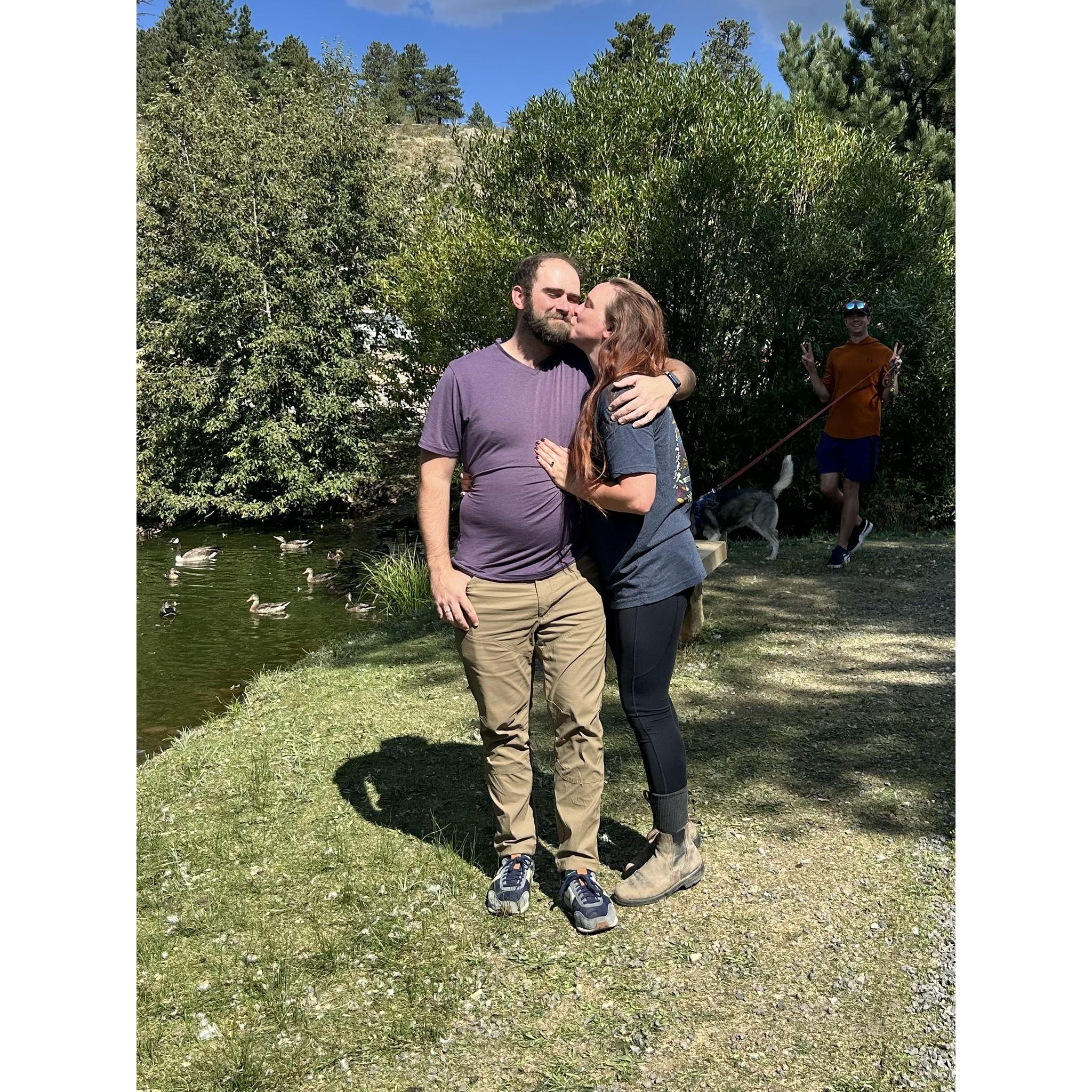 Day after the proposal!