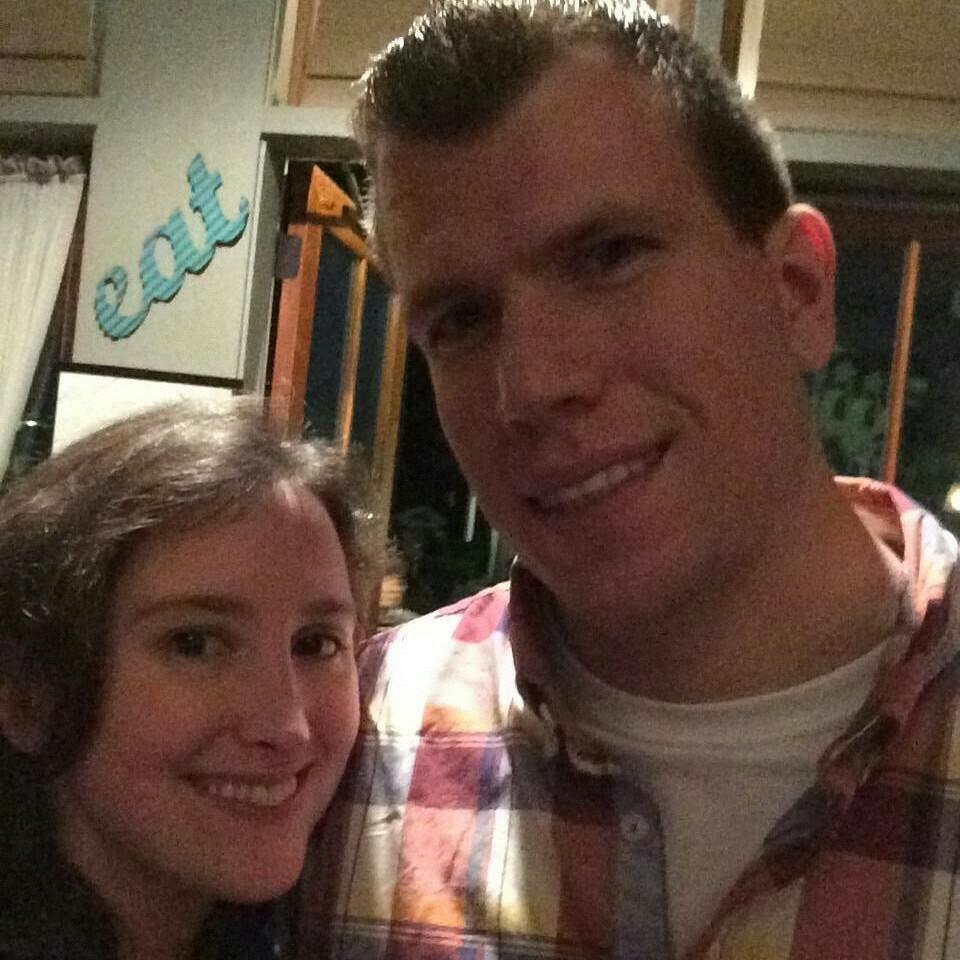 Our first photo together!