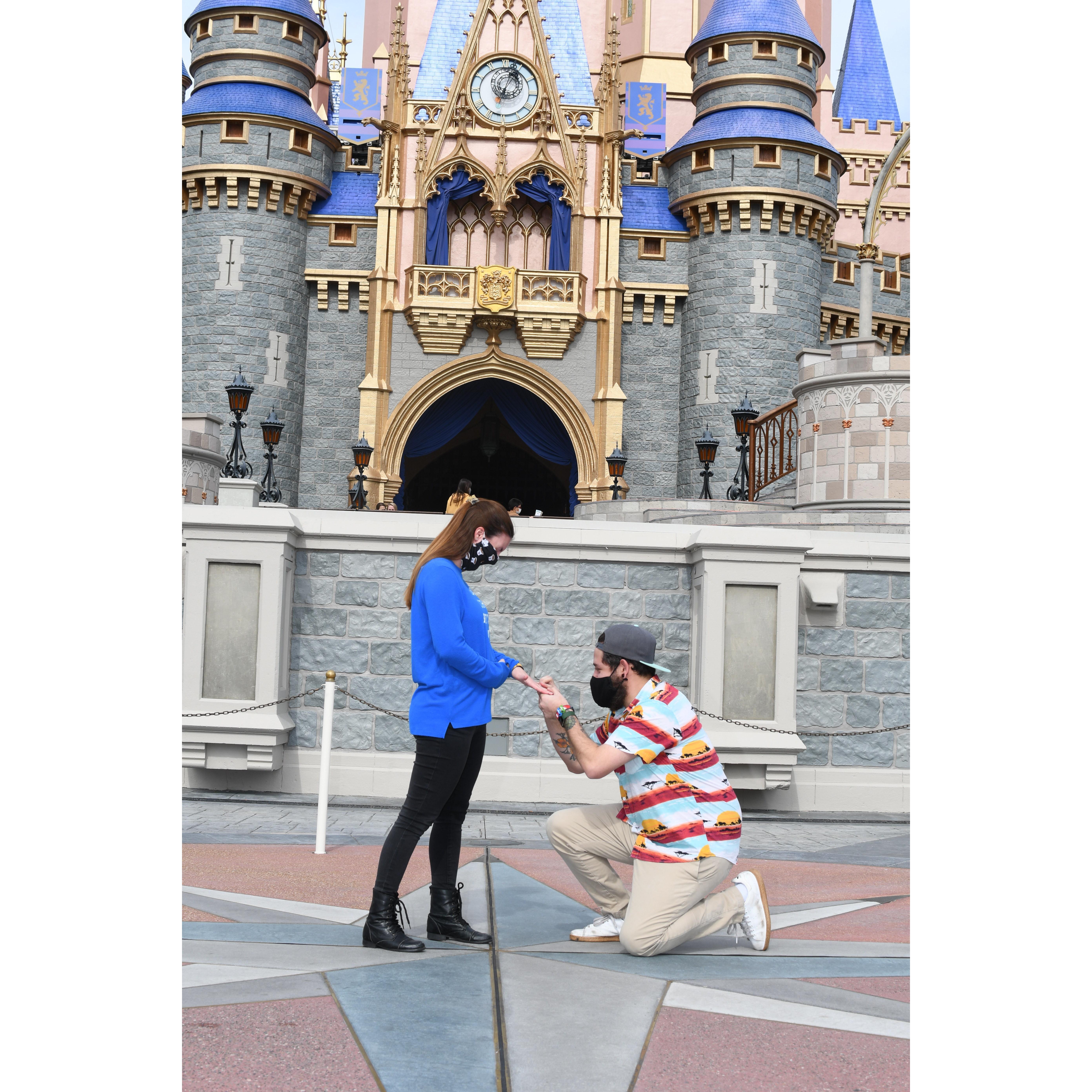 The magical candid moment when Josue proposed to Stephanie!