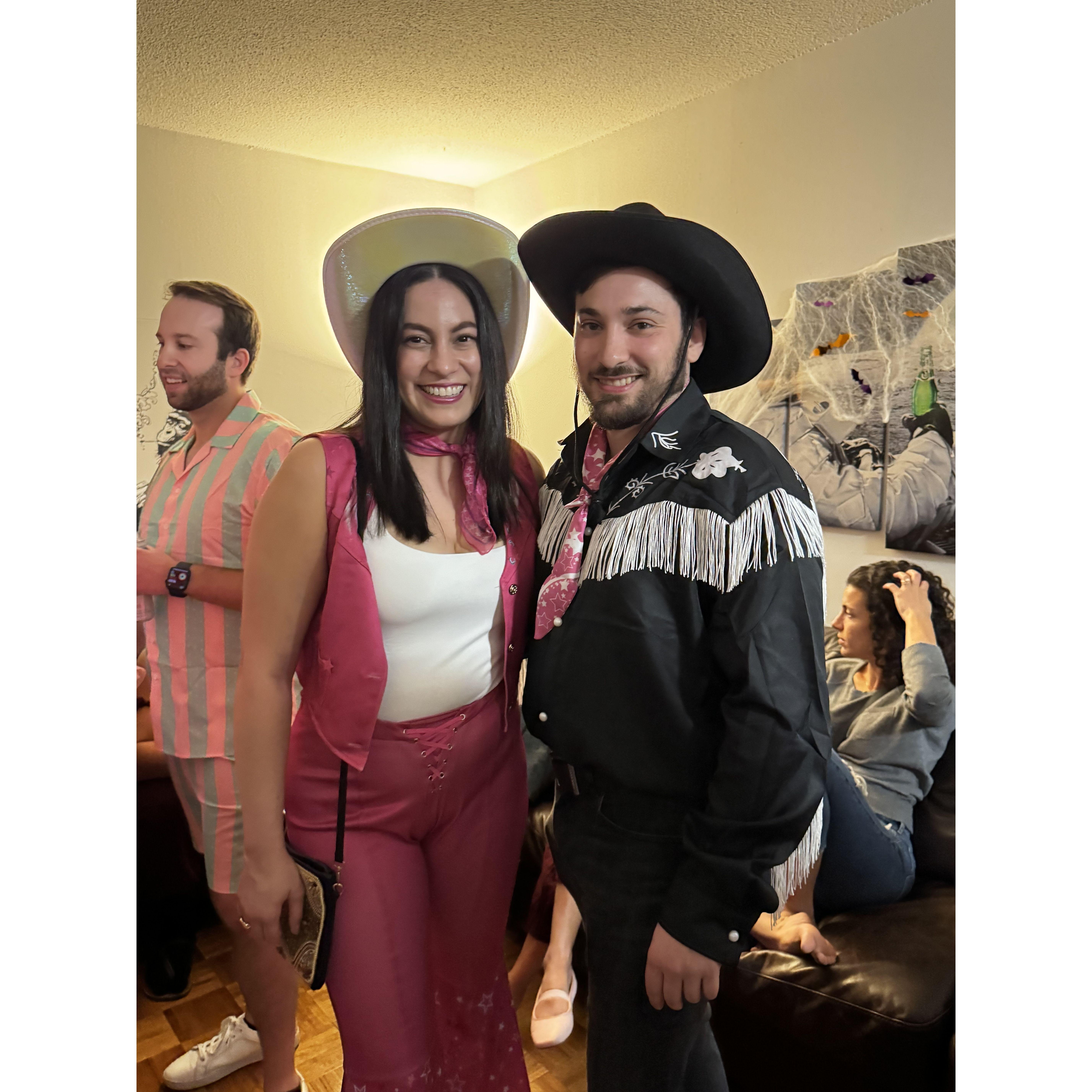 Barbie and Ken for Halloween