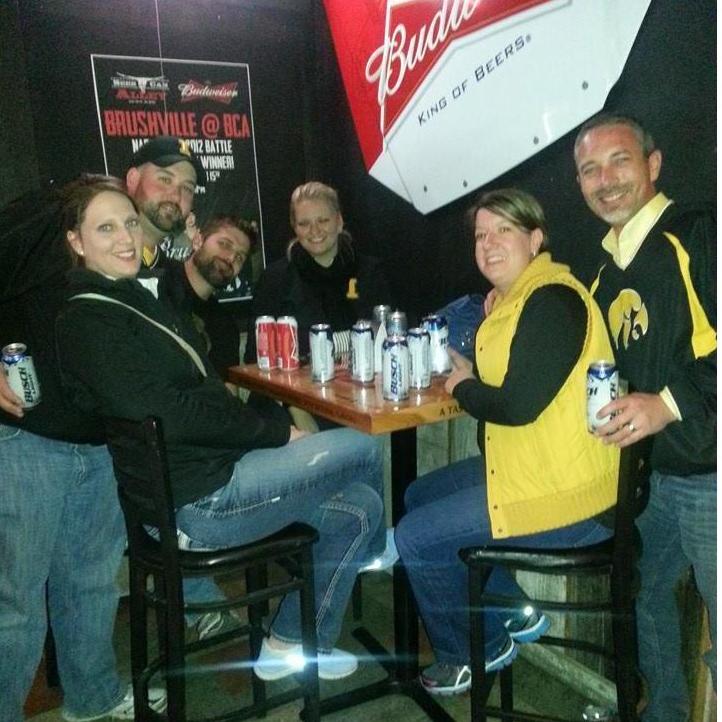 Little stop in downtown Des Moines with family after being in Iowa City for Gameday!  Go Hawks!
