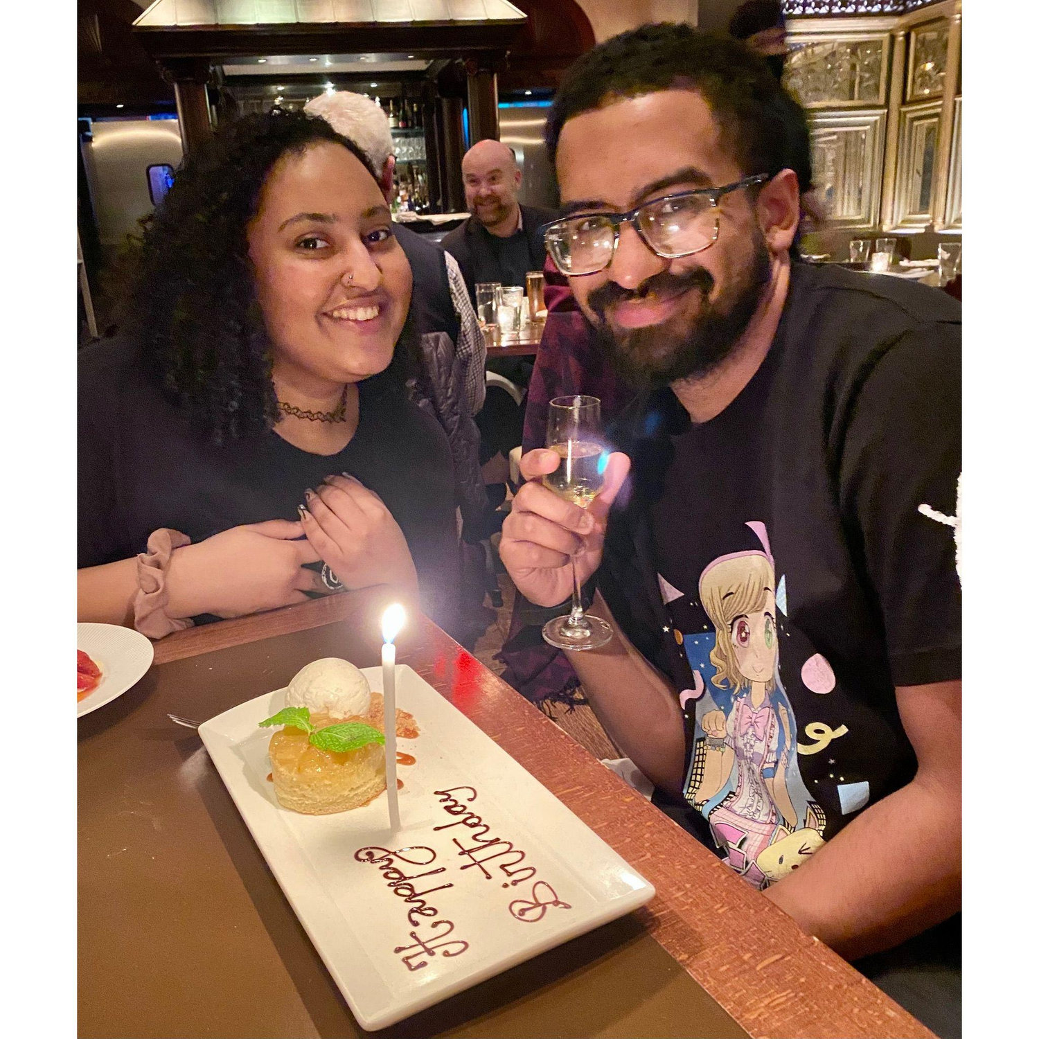 Alexander's birthday dinner, 2021