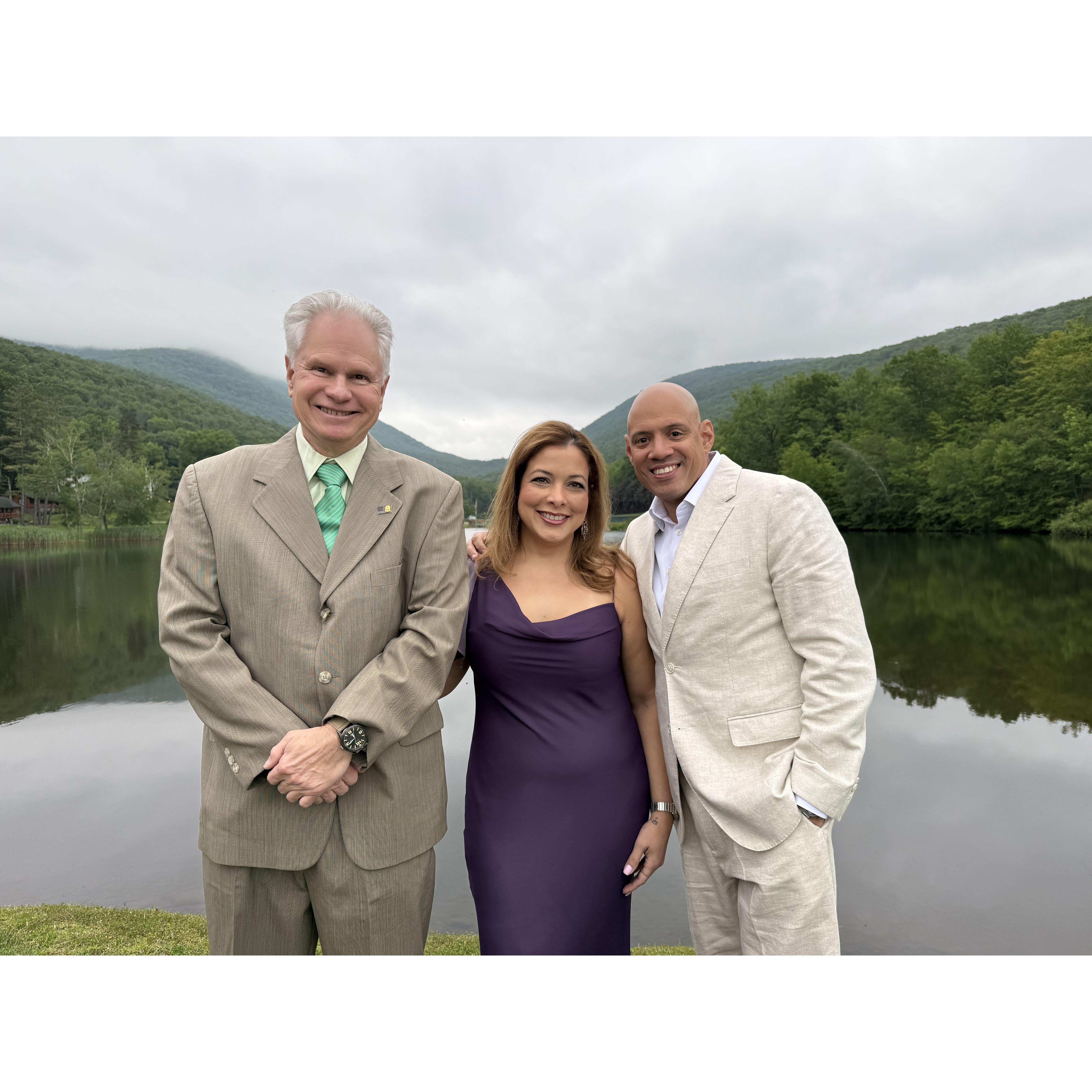 A beautiful setting and a wonderful time with the family. Love John!