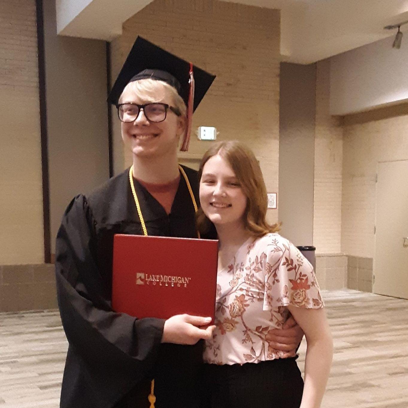 David's college graduation 2023