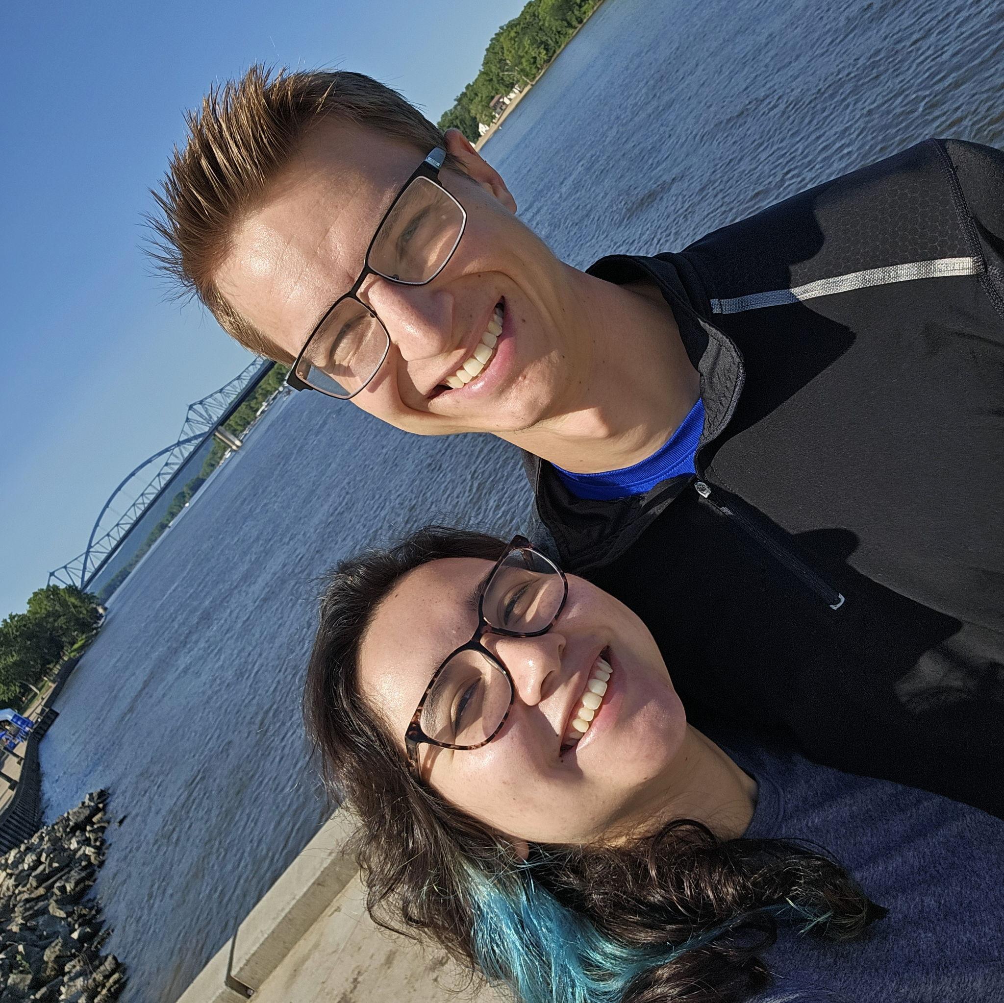 Our first weekend together in La Crosse