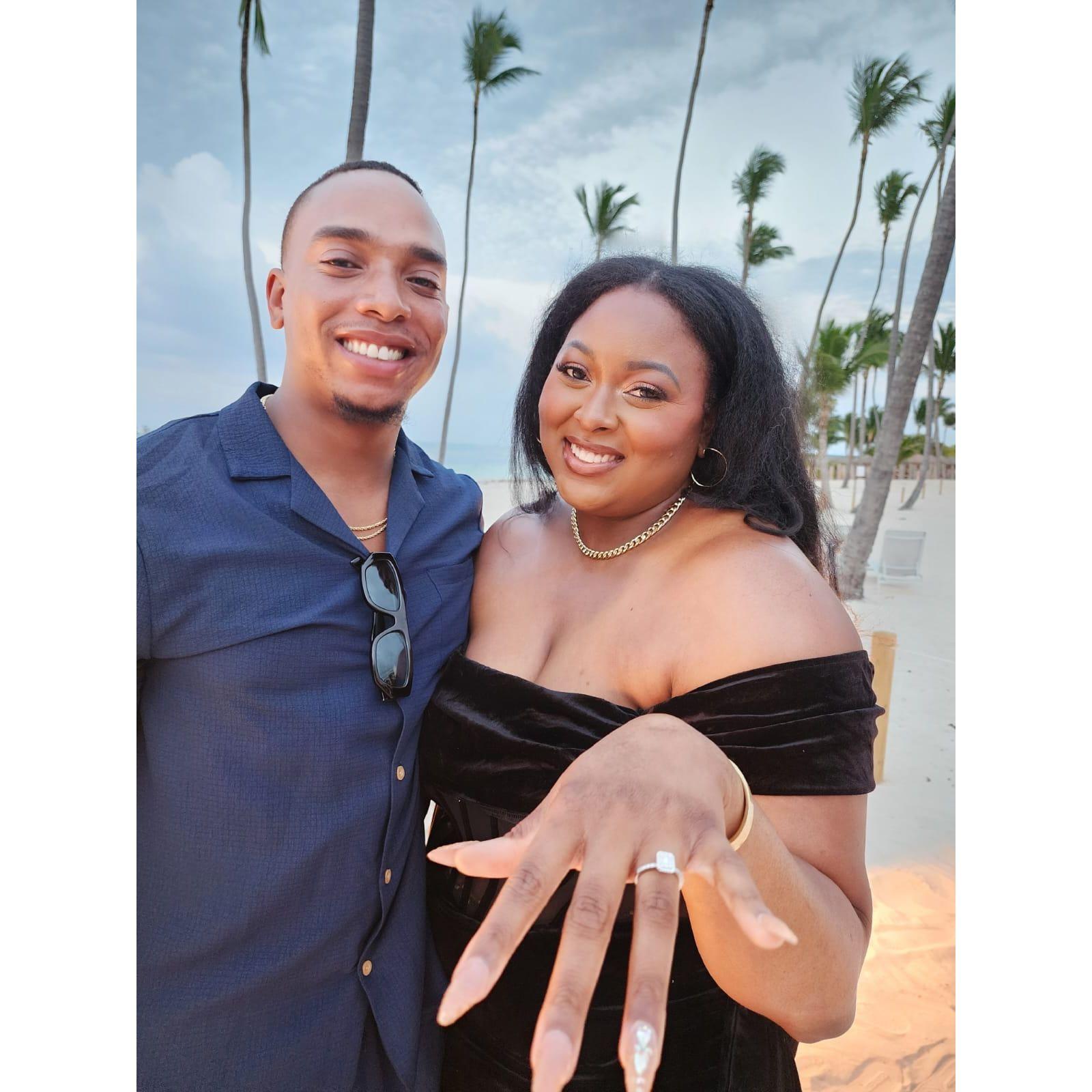 Kianna's surprise 30th birthday trip/ Our engagement. Punta Cana, D.R. March 2024