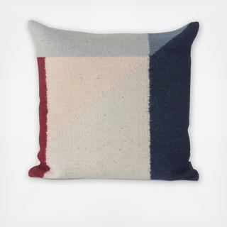 Rose Triangle Kelim Cushion