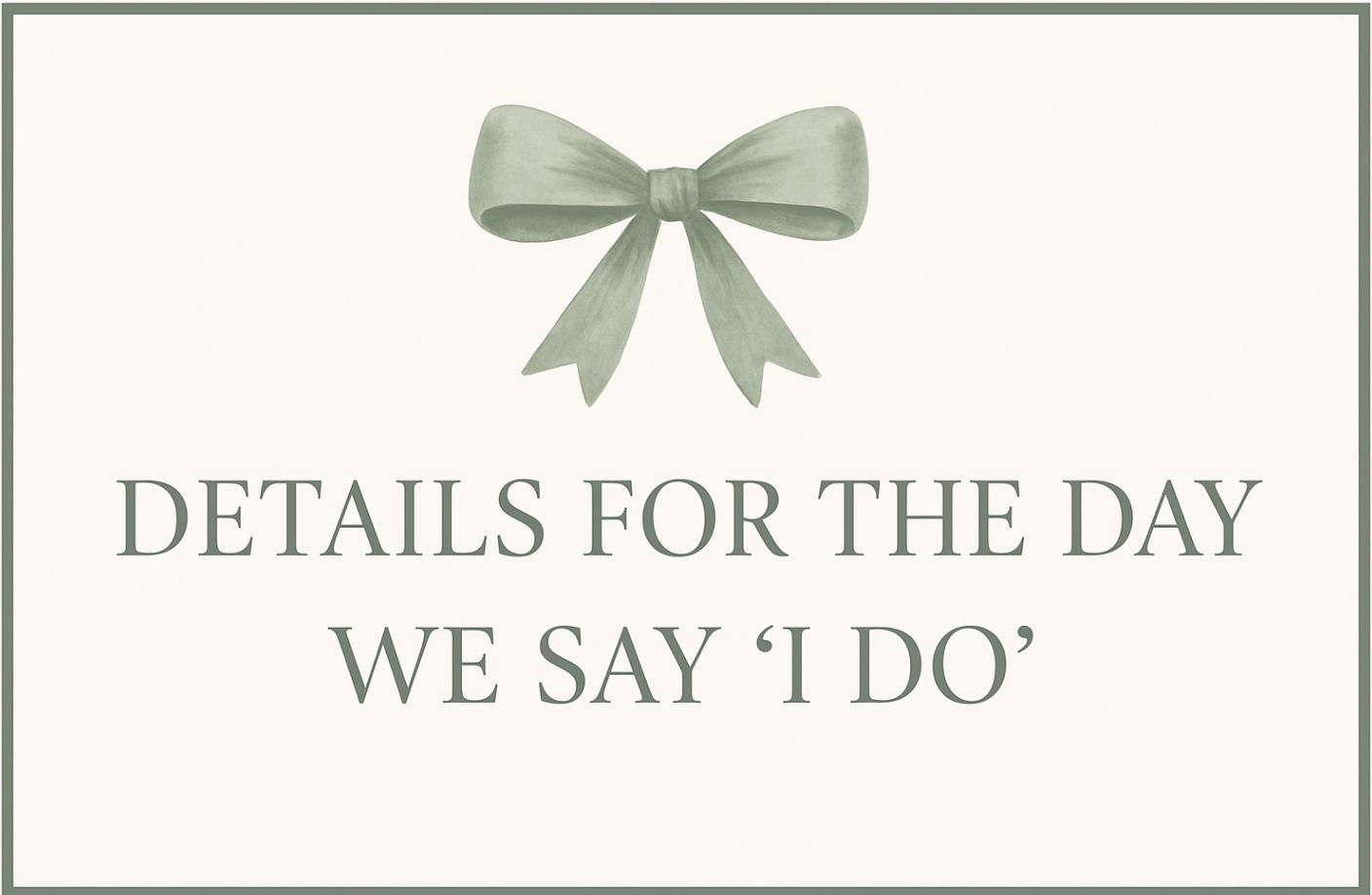 The Wedding Website of Kendall Gemar and Brady Carlson