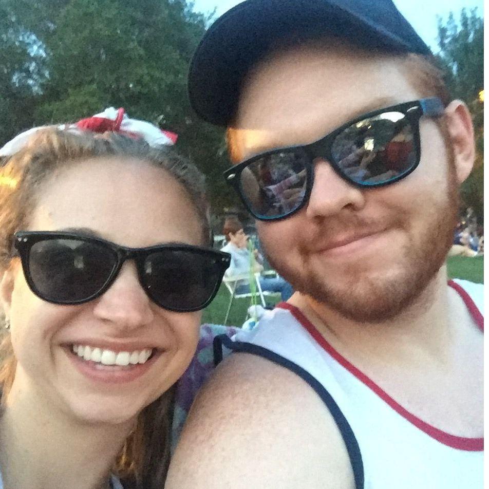 Our first 4th of July together