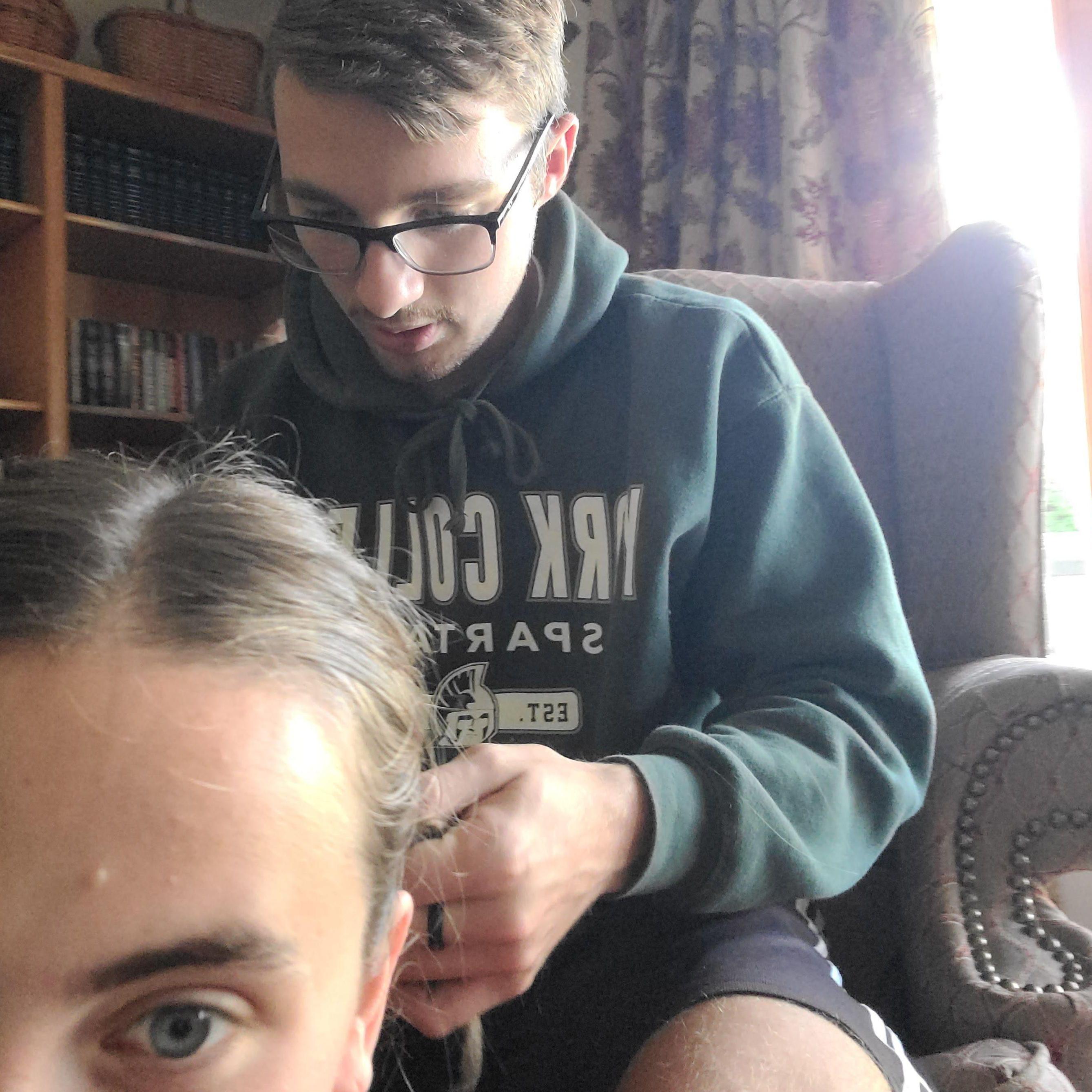 Determined to learn how to braid my hair