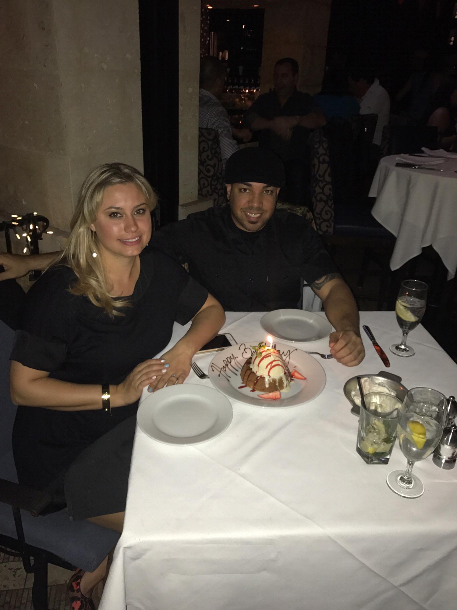 Mastro’s Newport Beach for Erin’s Brithday