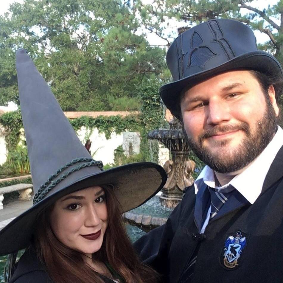 Houston Renaissance Festival 2018. We love our Harry Potter gear, no lie.
