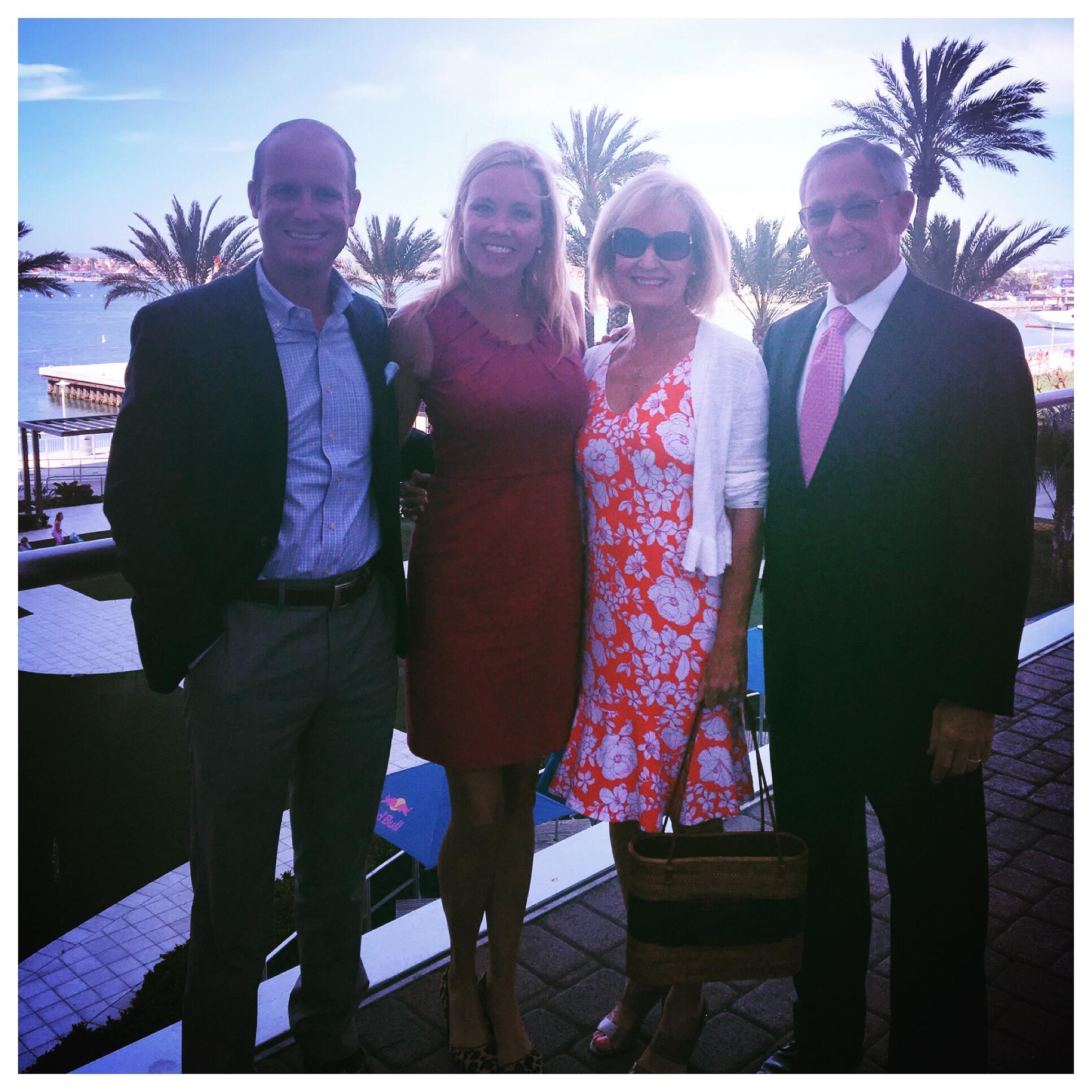 Easter Sunday in San Diego with mom and Coleman